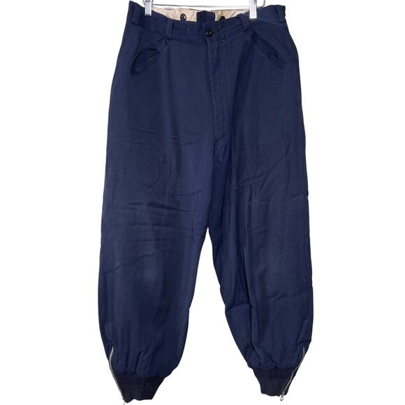 Harriswear Vintage Sports Garment Blue Men Winter Pants *Dimensions In Picture* - Picture 1 of 8